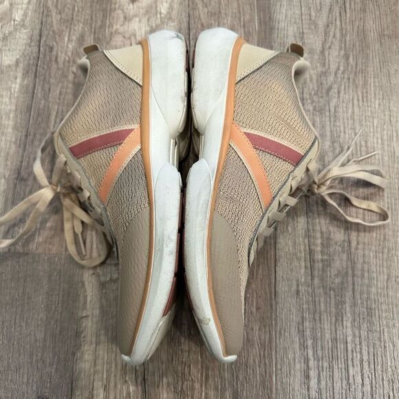 Vionic Shoes Womens Vortex Jolisa Lace Up Knit Athletic Sneakers Semolina Size 6 - Picture 3 of 9